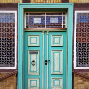 Grüne Tür in den ZeitRäumen Bodenstedt